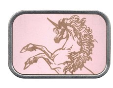 Pink Wood Unicorn